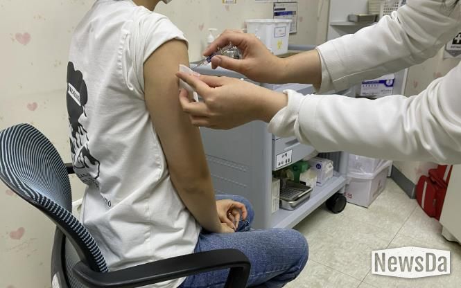 중원구보건소-성남시 모든 시민 독감백신 무료 접종 두 달 만에 접종률 41%