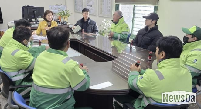 수원시 장안구 조원1동, 가을철 맞아 환경관리원 간담회 개최