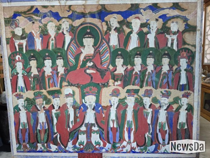 산청 정취암 치성광여래회도