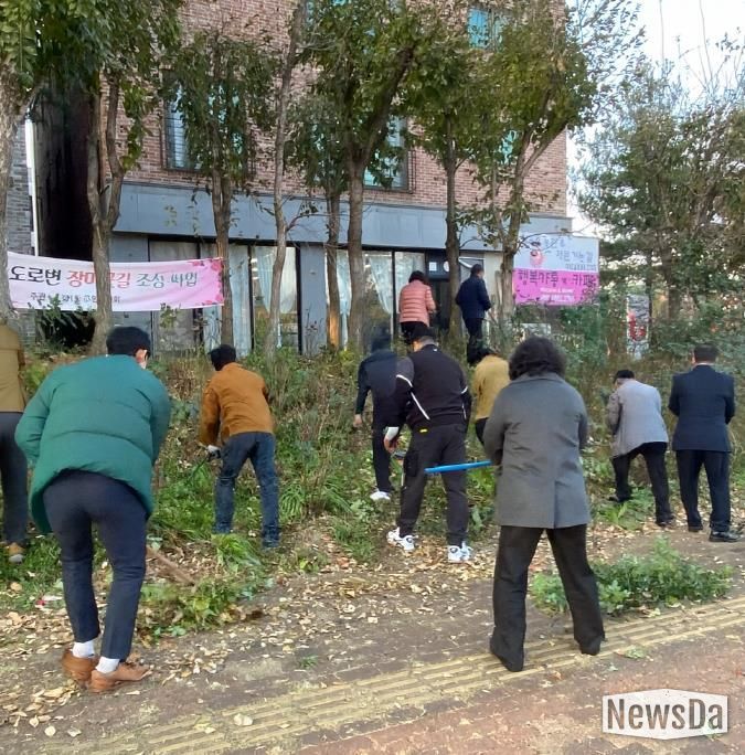 오산시 신장1동, ‘장미꽃길’ 전지작업 및 환경정화 활동 실시