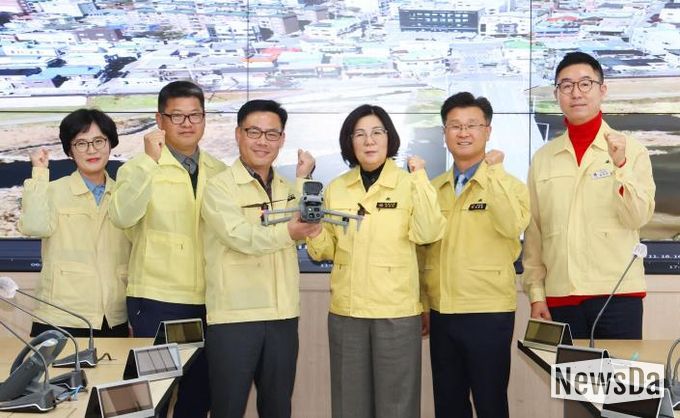 안성시, 재난 안전 드론 영상 관제시스템 본격 가동