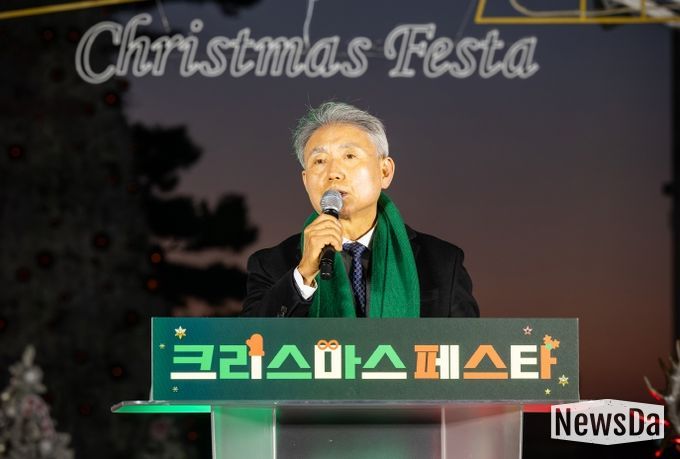 계양구, ‘2025 크리스마스 페스타’ 점등... 환상적인 겨울빛 축제 개막