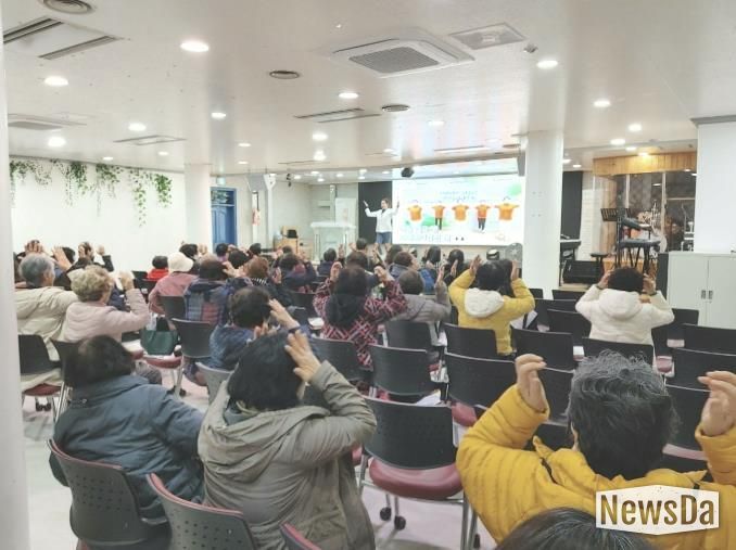 동두천시 치매안심센터, 동성교회 어르신 대상 ‘치매인식개선’ 교육 실시