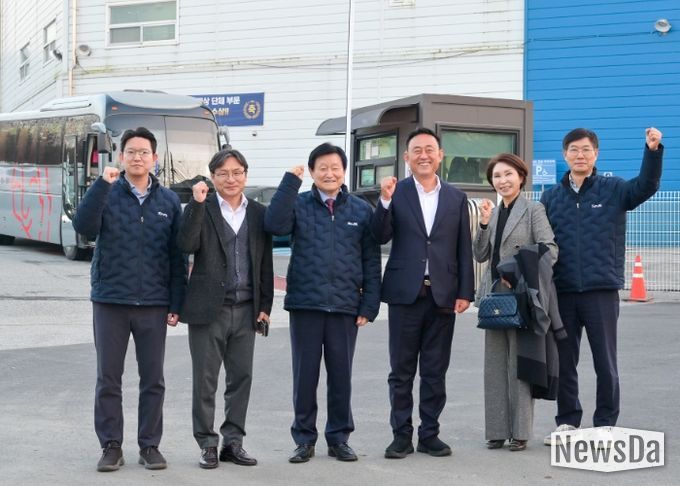 이충우 여주시장, ㈜에스앤에스 기업체 현장 방문