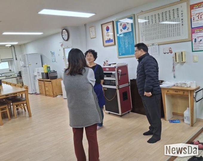 수원시 영통구 영통1동, 겨울철 안전한 경로당 이용을 위한 사전 점검 실시