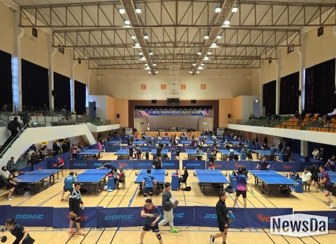 거창군, 제33회 거창군탁구협회장기 경남오픈 탁구대회 성료