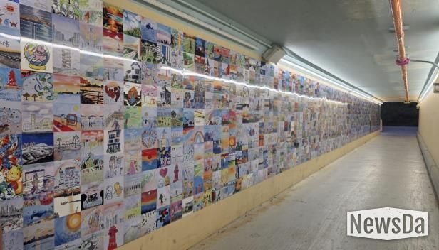 시흥시 배곧1동 주민자치회, ‘아트월 조성사업’ 1단계 완료