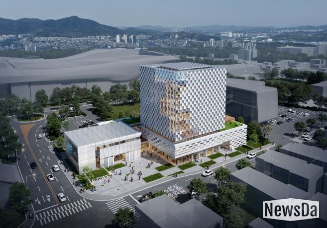 AI활용 첨단디지털문화콘텐츠 실증 공간 마련 (거점시설(첨단디지털문화콘텐츠 실증공간) 조감도)