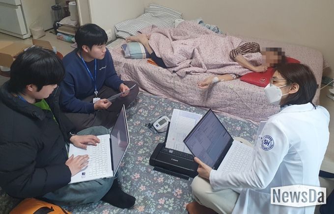 장곡동 행정복지센터ㆍ신천연합병원,‘찾아가는 돌봄의료센터’ 1년 성과 공유