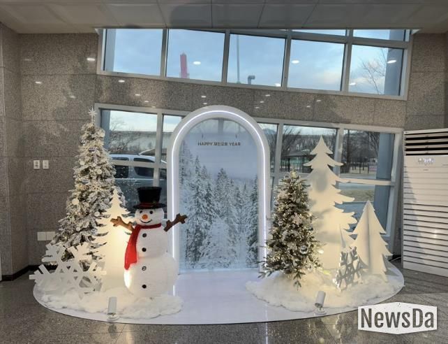 연천군시설관리공단, 관광지 내 ‘크리스마스 포토라운지’ 개방