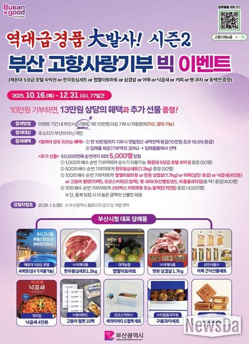 '고향사랑기부제 릴레이 홍보'