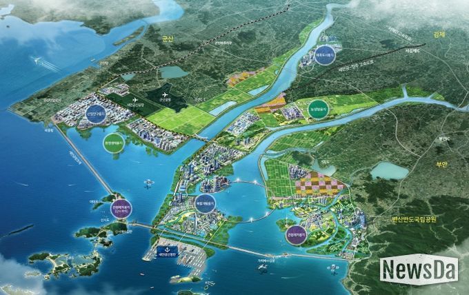 2026년 새만금 국가예산 9,855억원 확보
