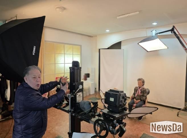 사회참여 프로그램 장수사진 촬영