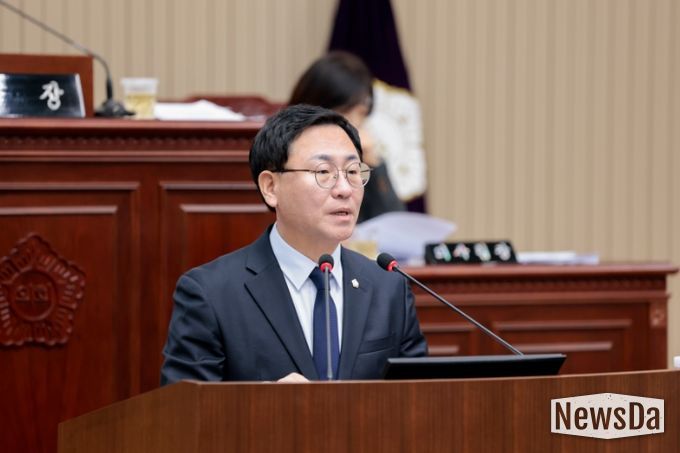 구리시의회 김성태 부의장, 5분 자유발언