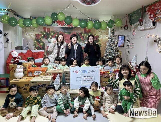 수원시 권선구 곡선동 꼬마사랑어린이집, 이웃사랑 실천 라면 1,181개 후원