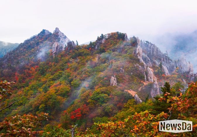 금상 어승완 공룡능선의비경(경기 군포)
