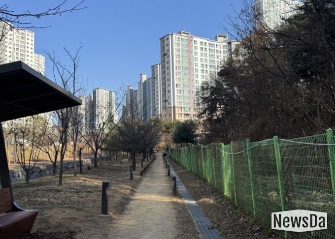 청계동 이음정원 연계 맨발걷기길