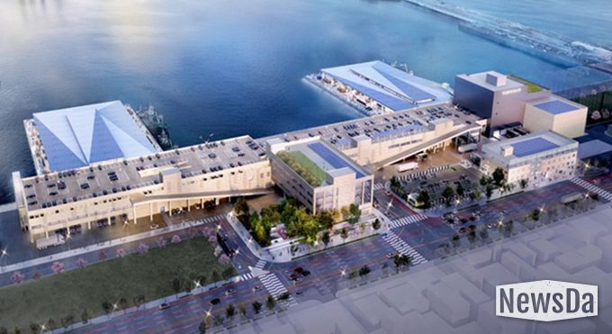 ㈜HJ중공업 기술제안 조감도