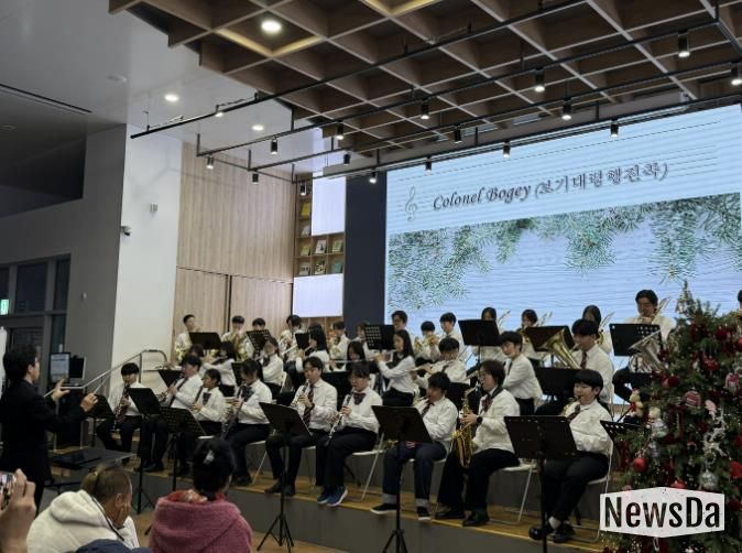 ‘올키즈스트라 아산’ 정기연주회 모습.