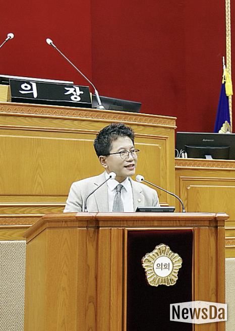 안양시의회 허원구 의원, 5분 자유발언