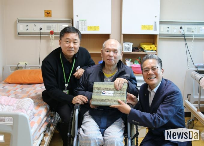 경기북부보훈지청, 연말계기 국가보훈부 장관 명의 위문 실시