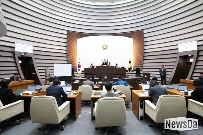 광주시의회 제321회 제2차 정례회 개회