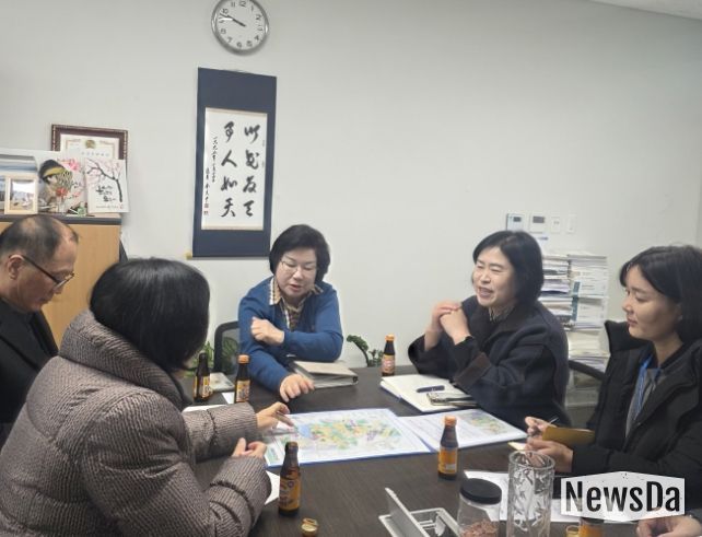 김옥순 의원, 의왕·군포·안산 공공주택지구 내 폐기물처리시설 설치 논의 정담회
