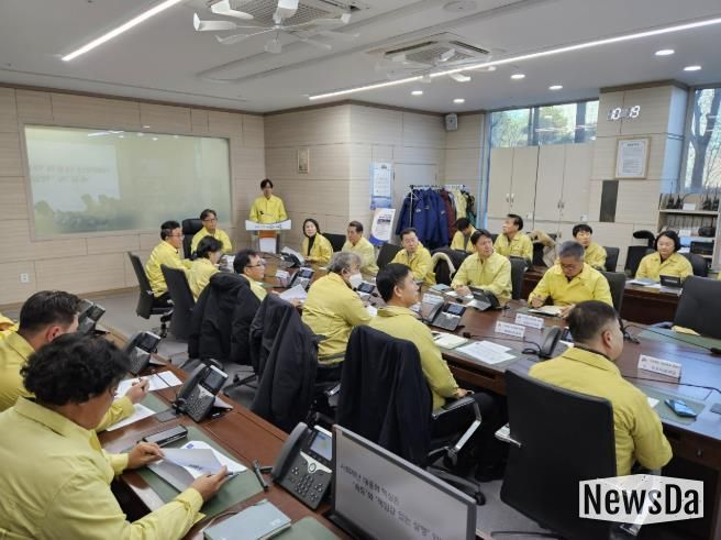 사회재난 대응체계 설명회 현장