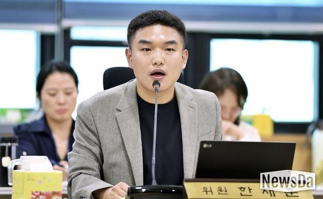 의왕 왕송호수 소각장 주민설명회서 의왕시의회 한채훈 의원,