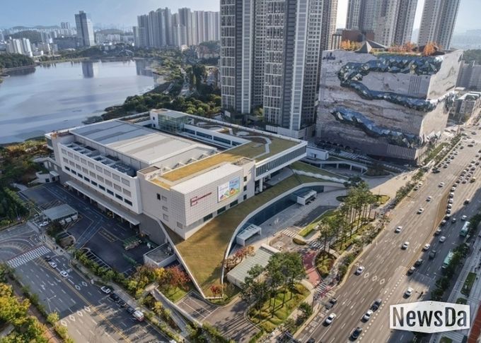 수원컨벤션센터 일대.