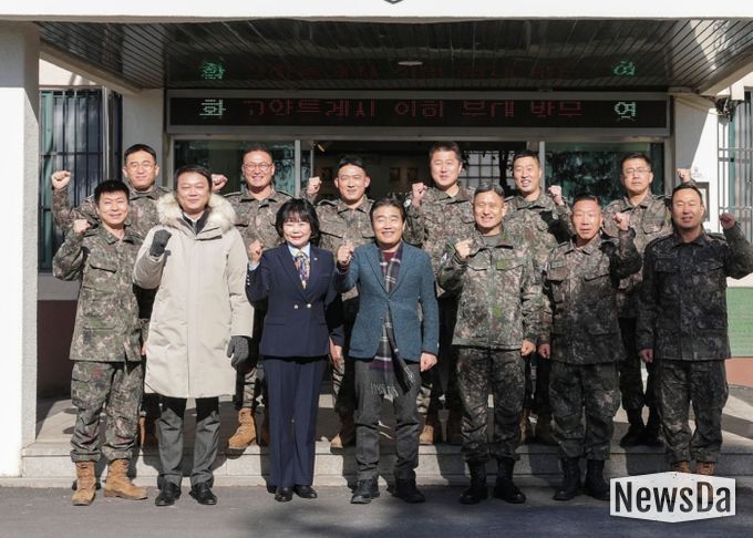 고양특례시의회 김운남 의장, 육군 제60보병사단 방문해 통합방위 공조 방안 논의