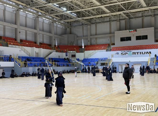 영광군, 전국 중·고교 검도 스토브리그 성황