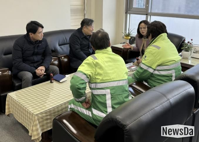 수원시 팔달구 화서1동, 생활폐기물 수거업체·환경관리원 간담회 실시