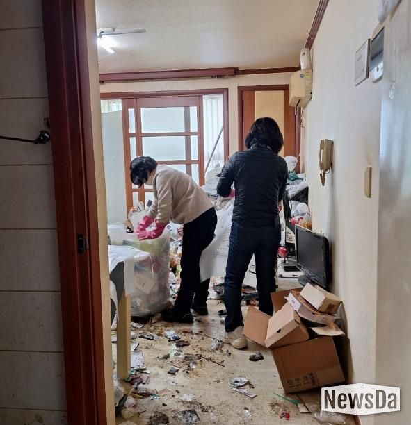 의정부시 녹양동, 청년 1인가구 주거환경 개선 위한 청소지원 연계