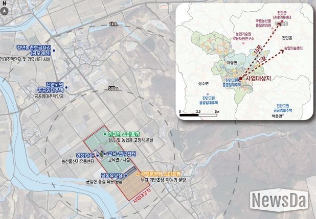 위치도(진안군)