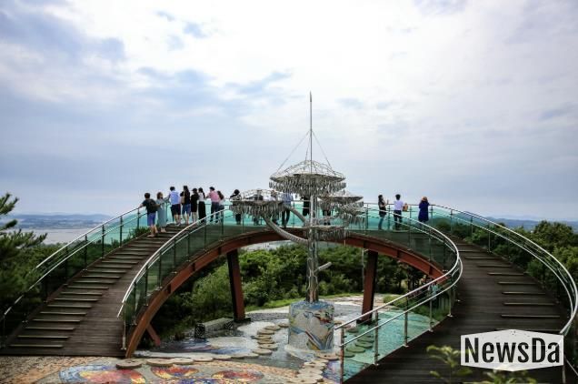 바다향기수목원 전경