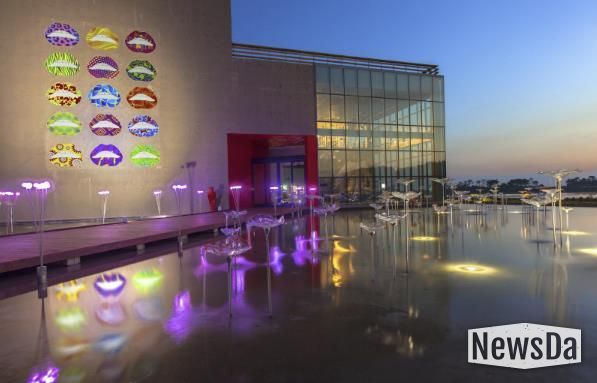 유리섬박물관 전경.