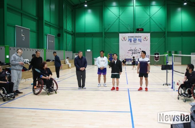 주광덕 남양주시장, 통합체육 활성화를 위한 현장 방문