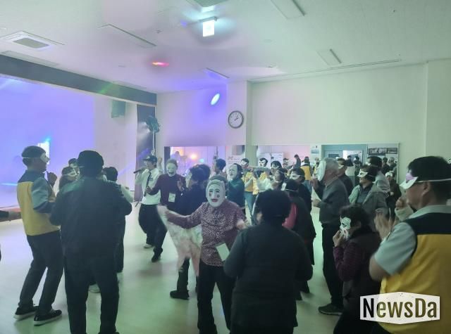 도계노인복지관, 전통한마당 가면놀이