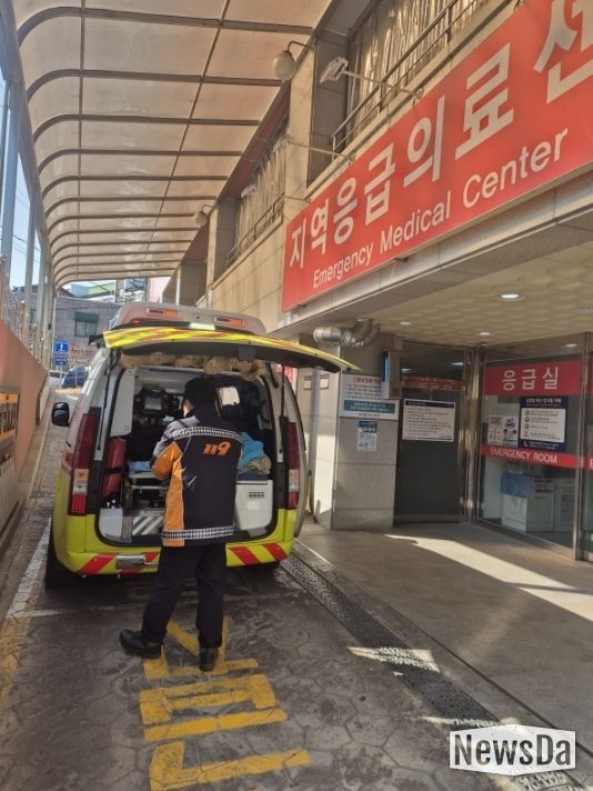 119구급대 환자이송