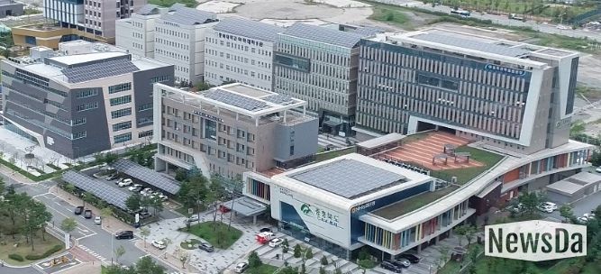 충북경제자유구역청 전경