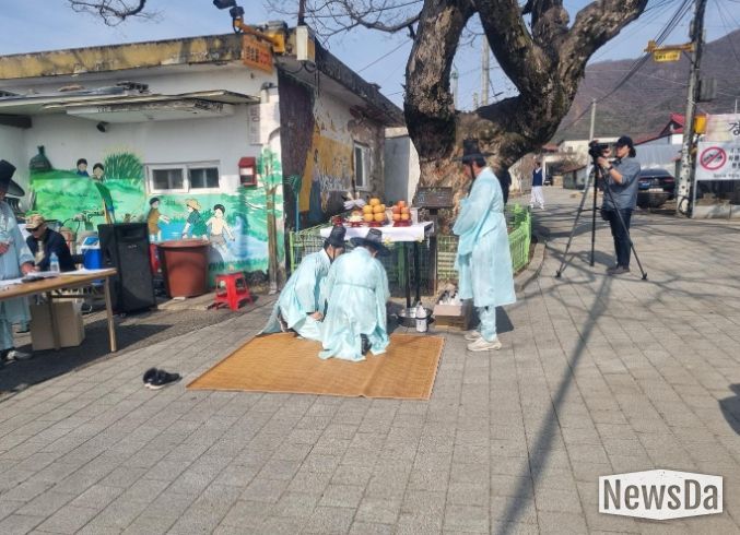 이천시, 백사면 경사1리 마을 안녕 기원 ‘느티나무 동제’ 성황