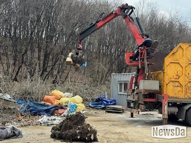 농가 보관 폐농약 수거 사진