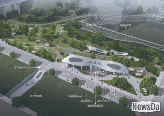 과천정보타운역 조감도