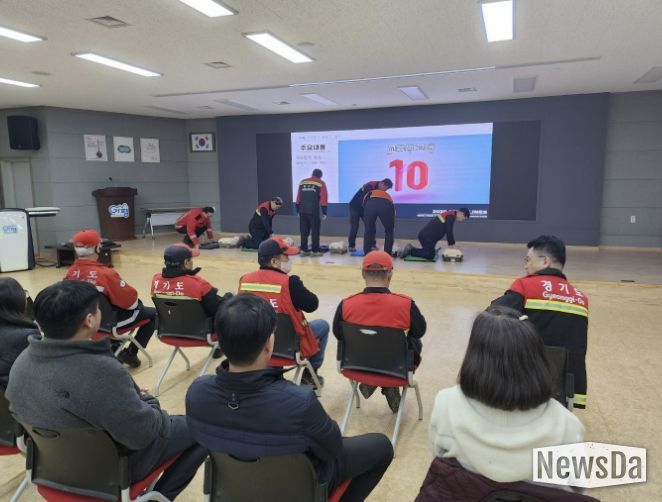 가평군보건소, 실습 중심 심폐소생술 교육 '호응'