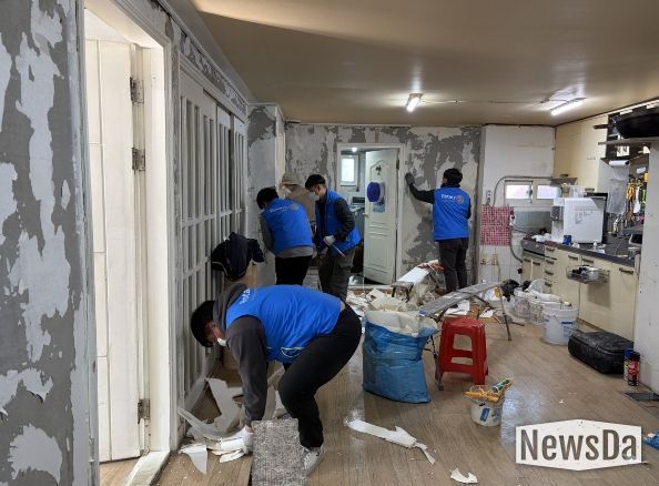 오산매홀로타리클럽, 자원봉사센터 연계 장애인 가정 주거환경 개선