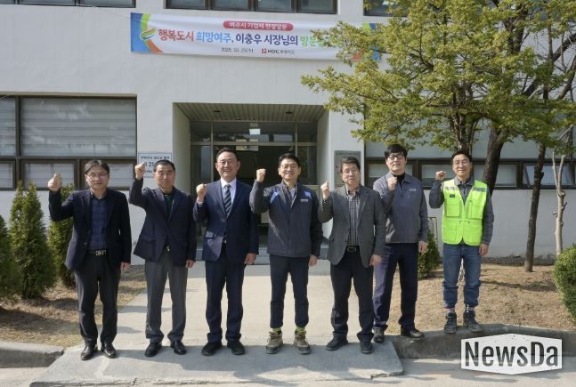 이충우 여주시장, HDC현대PCE㈜ 기업체 현장 방문