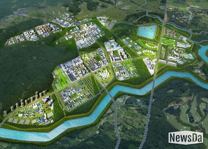 포천시 평화경제특구 조감도