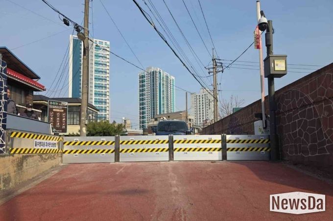 중랑천(신곡교 서울방향)