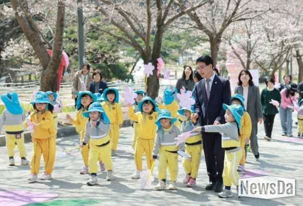 고창벚꽃축제, 기다렸나 봄